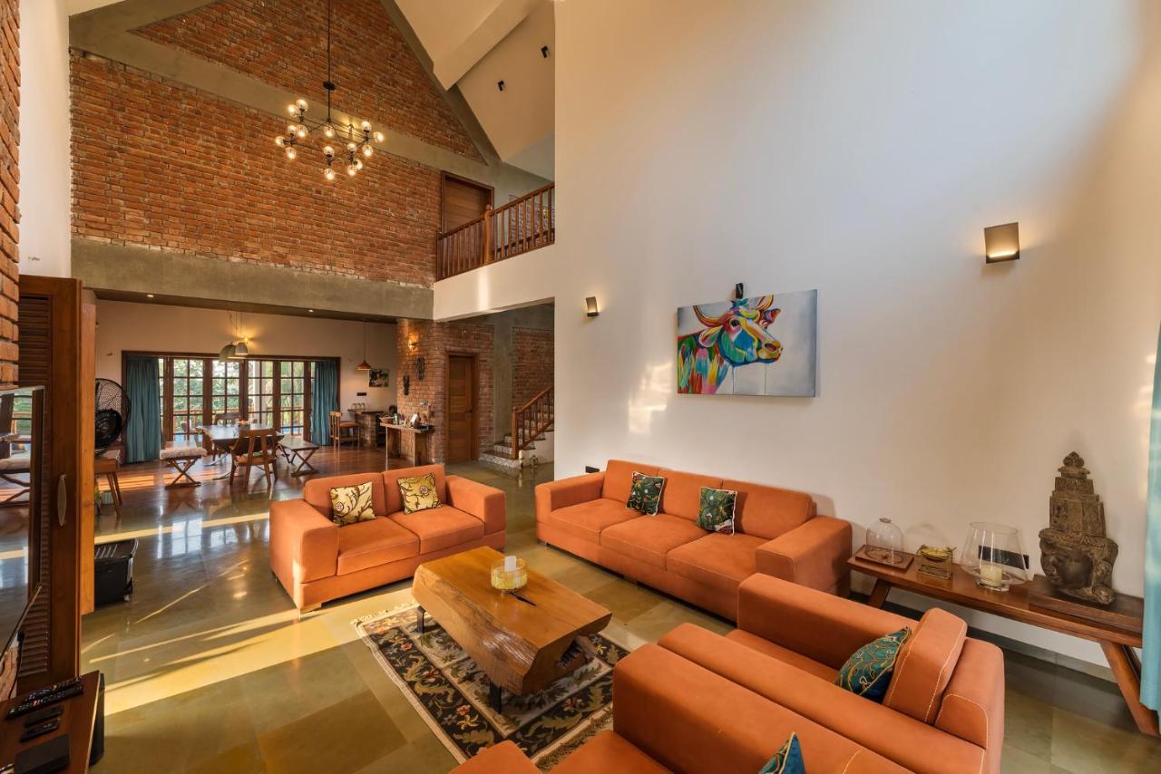Saffronstays Happy Fields, Pune - Luxury Farmstay With Farm To Table Food Buitenkant foto