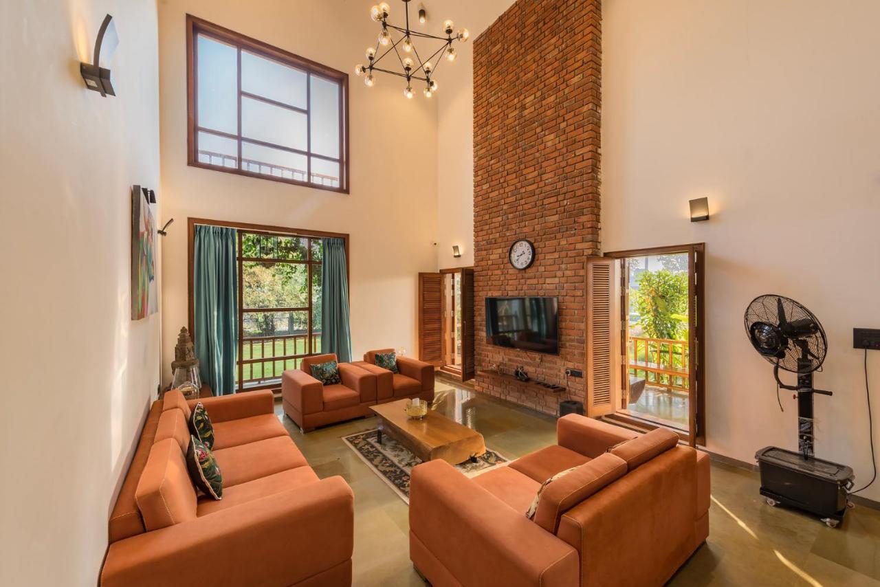 Saffronstays Happy Fields, Pune - Luxury Farmstay With Farm To Table Food Buitenkant foto