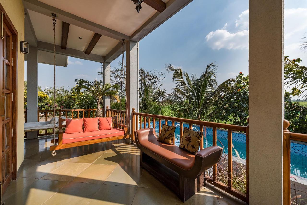 Saffronstays Happy Fields, Pune - Luxury Farmstay With Farm To Table Food Buitenkant foto